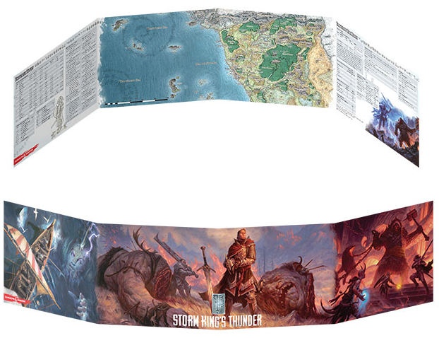 D&D Dungeon Master's Screen: Storm King's Thunder Dungeons & Dragons 5E Wizards of the Coast