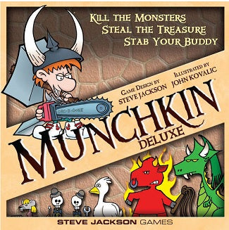 Munchkin Deluxe Board Games Steve Jackson   