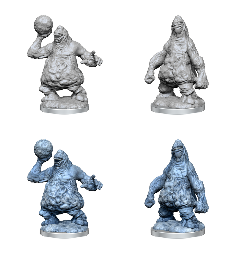 D&D Nolzur's Marvelous Miniatures: W16 Snow Golems Unpainted Miniatures Wizkids