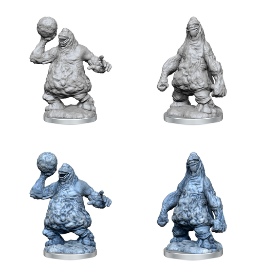 D&D Nolzur's Marvelous Miniatures: W16 Snow Golems Unpainted Miniatures Wizkids