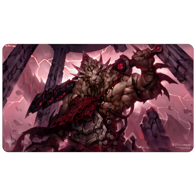 Ultra Pro: Playmat - "Brimaz, Blight of Oreskos" MTG March of the Machine Playmats Ultra Pro