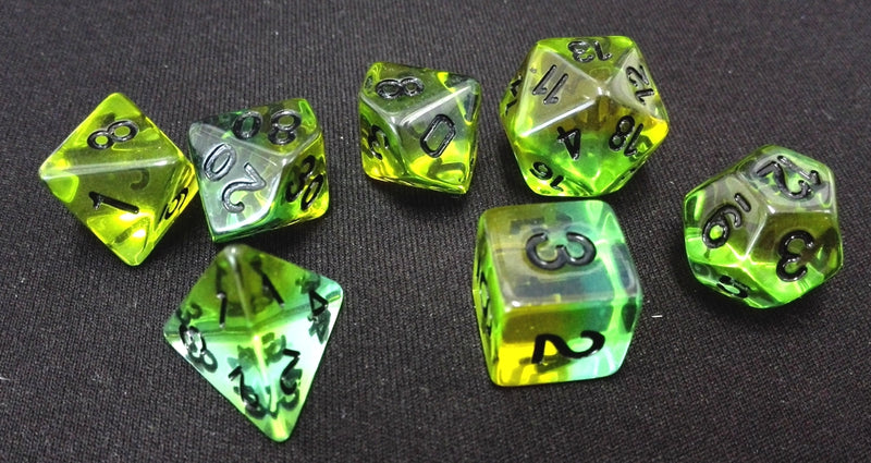 Sirius Dice: 7-Die Dice Set - Mojito Dice & Gaming Accessories Sirius Dice