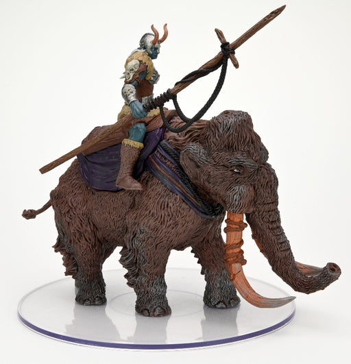 D&D Icons of the Realms: Snowbound Frost Giant on Mammoth RPG Miniatures WizKids   