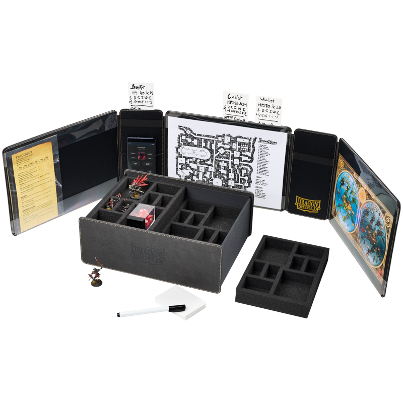 Dragon Shield RPG Game Master Companion Iron Grey Tabletop RPGs Dragon Shield