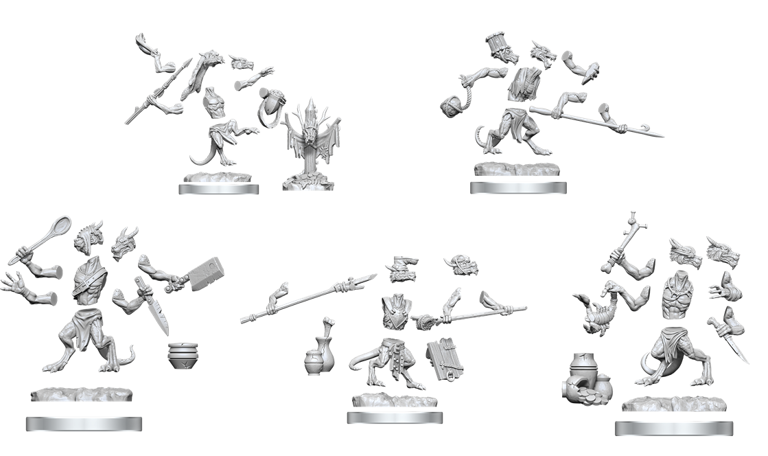 D&D Frameworks: W1 Kobolds RPG Miniatures WizKids