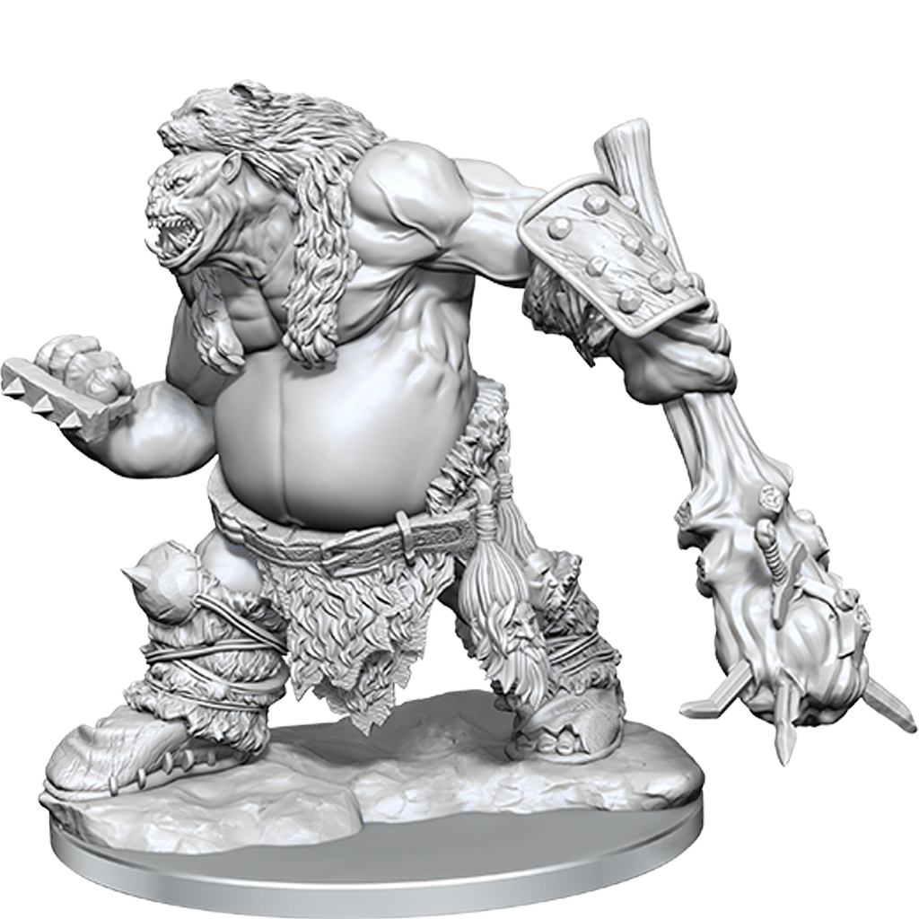 D&D Frameworks: W1 Ogre RPG Miniatures WizKids