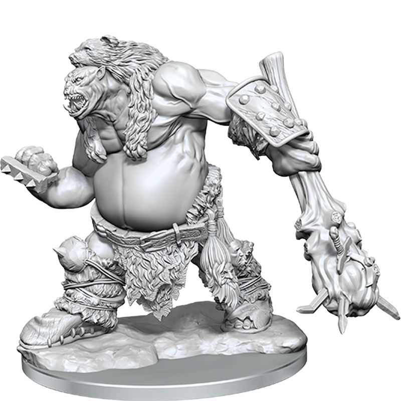 D&D Frameworks: W1 Ogre RPG Miniatures WizKids