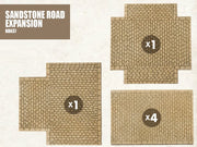Battlefield in a Box: Wartorn Village Sandstone Road Expansion Terrain Gale Force Nine   
