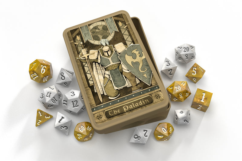 Beadle & Grimm's: The Paladin RPG Dice Set Dice & Gaming Accessories Beadle & Grimm's