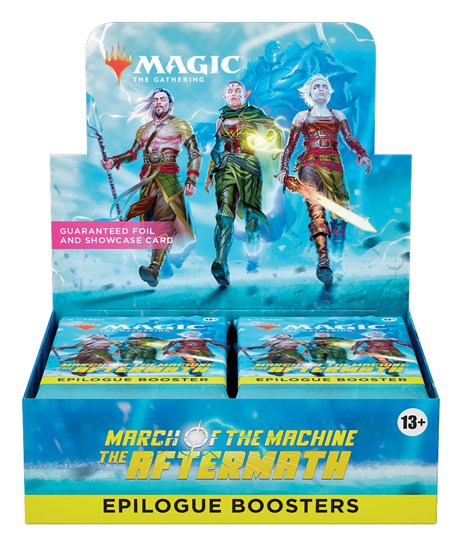 MTG March of the Machine: The Aftermath Epilogue Booster Box MTG Sealed Magic: The Gathering   