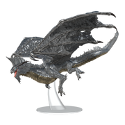 D&D Nolzur's Marvelous Miniatures: Adult Silver Dragon Unpainted Miniatures WizKids