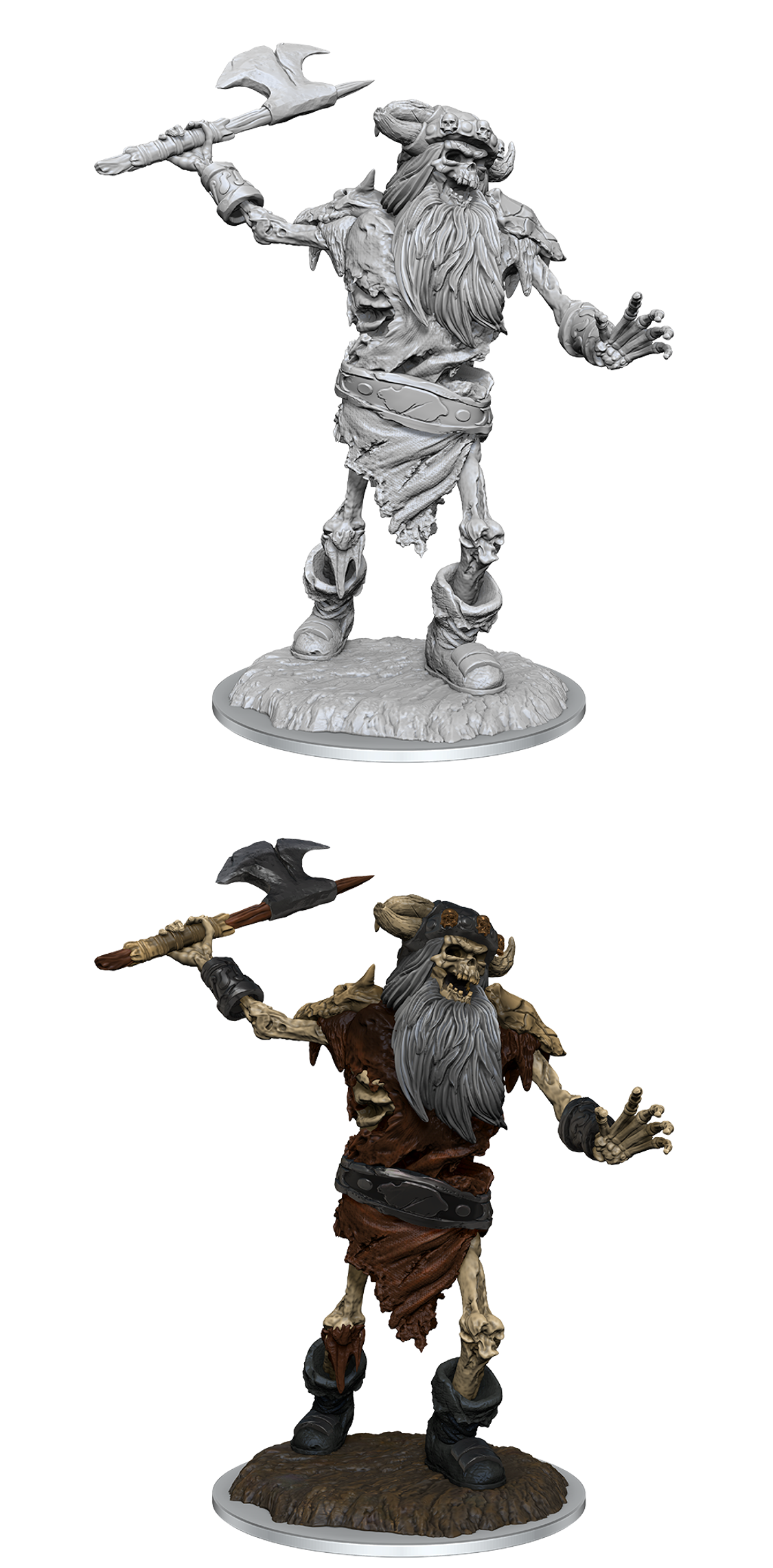 D&D Nolzur's Marvelous Miniatures: W16 Frost Giant Skeleton Unpainted Miniatures WizKids
