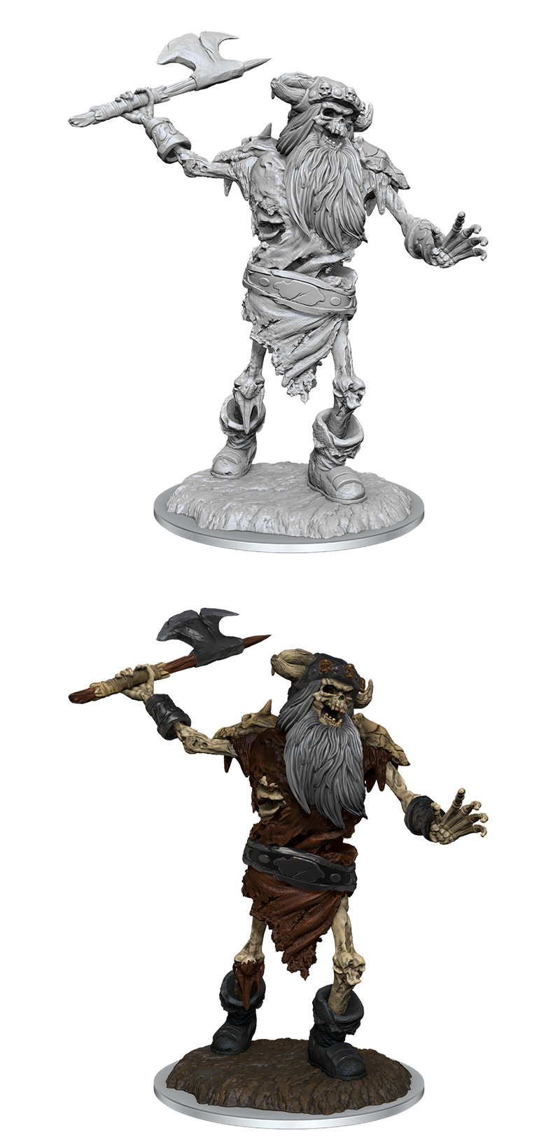 D&D Nolzur's Marvelous Miniatures: W16 Frost Giant Skeleton Unpainted Miniatures WizKids