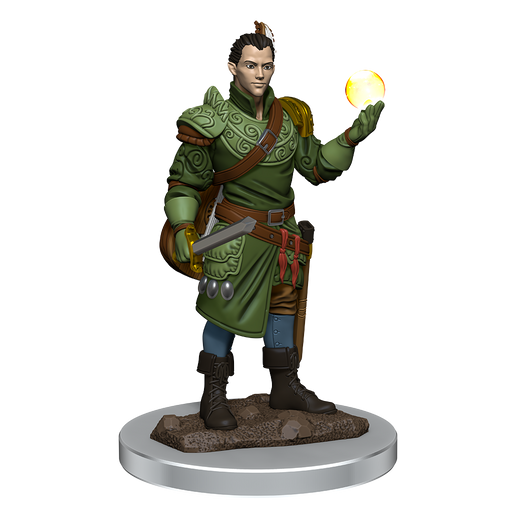 D&D Icons of the Realms: Premium Miniature - Half-Elf Bard (Male) RPG Miniatures WizKids