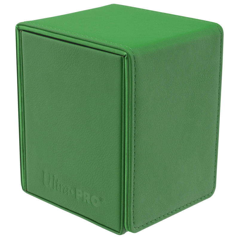 Ultra Pro: Vivid Alcove Flip Deck Box Green Deck Boxes & Storage Ultra Pro