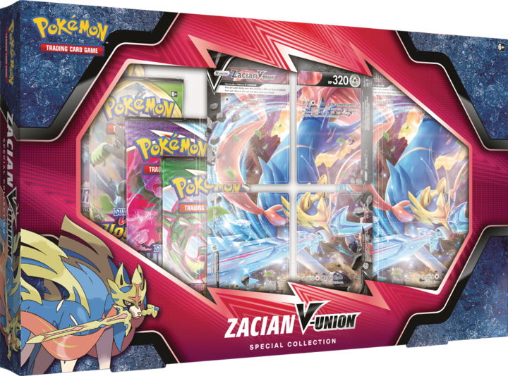 Pokémon V-Union Special Collection Box: Zacian Pokemon Sealed The Pokemon Company   