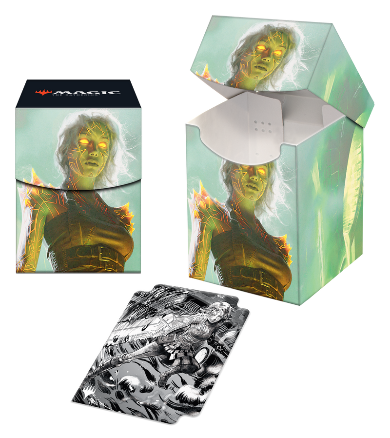 Phyrexia All Will Be One: Deck Box 100+ – Nahiri, The Unforgiving Deck Boxes & Storage Ultra Pro