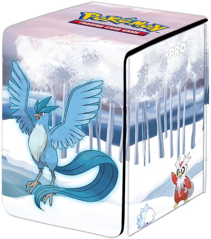 Ultra Pro: Pokémon Frosted Forest Alcove Flip Deck Box