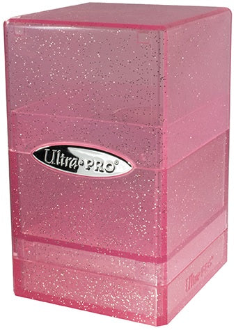 Ultra Pro: Glitter Pink Satin Tower