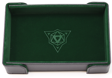 Die Hard Dice: Castle Magnetic Rectangle Tray Green Dice & Gaming Accessories Die Hard Dice