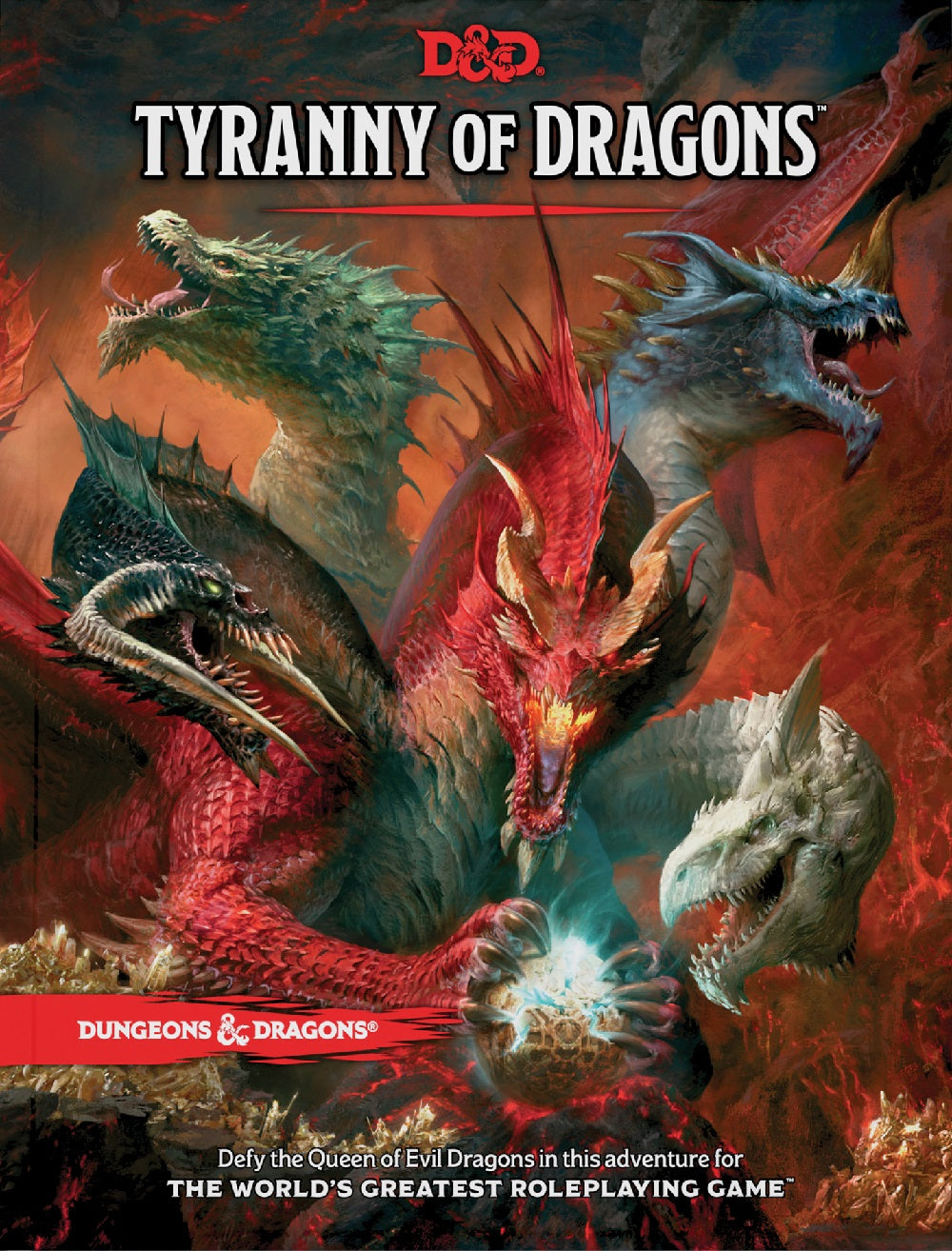 D&D Tyranny of Dragons 5th Edition Dungeons & Dungeons and Dragons Wizards of the Coast   