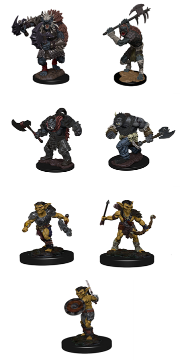 D&D Icons of the Realms: Village Raiders Monster Pack RPG Miniatures WizKids   