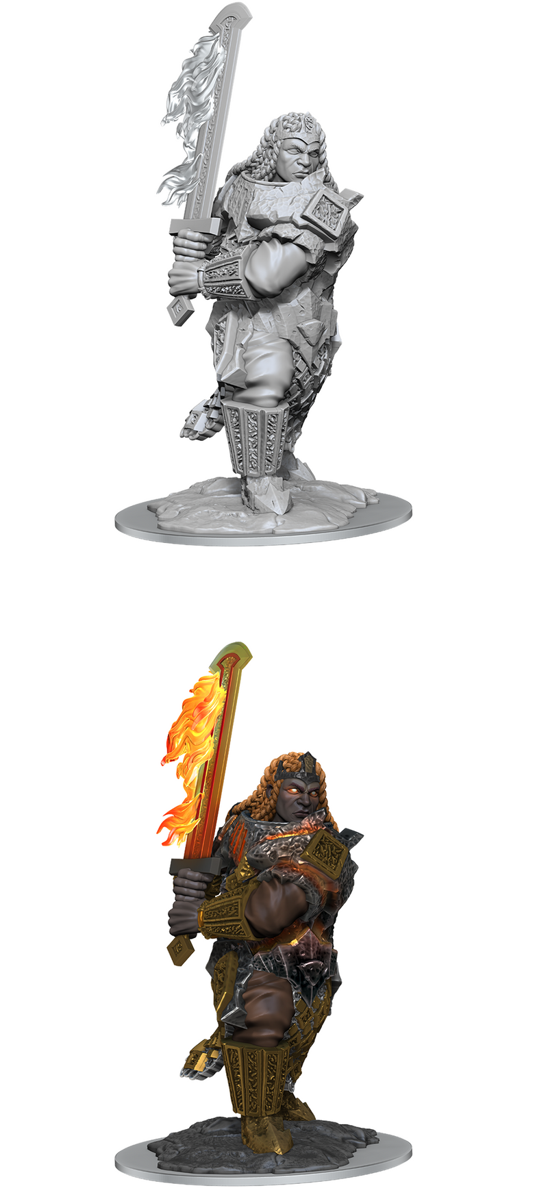 D&D Nolzur's Marvelous Miniatures: W18 Fire Giant Unpainted Miniatures WizKids