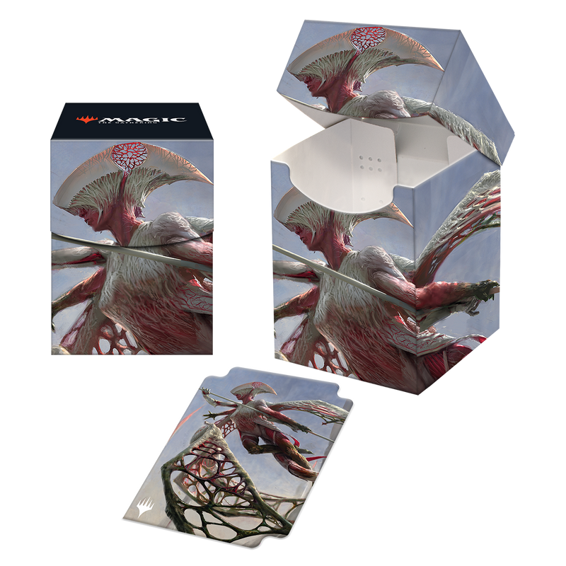 Phyrexia All Will Be One: Deck Box 100+ – Ixhel, Scion Of Atraxa Deck Boxes & Storage Ultra Pro
