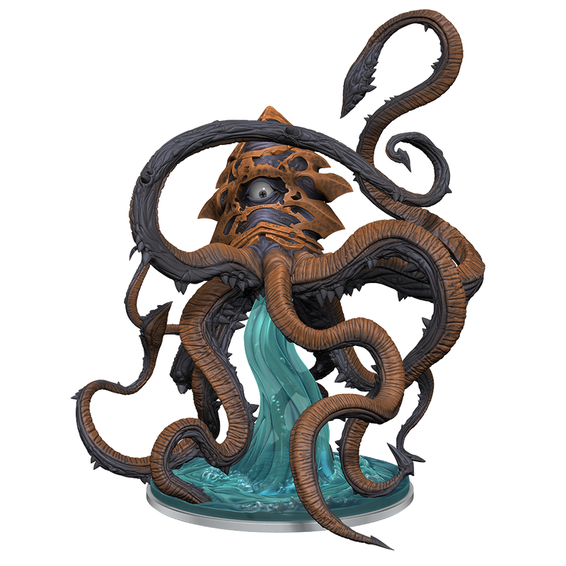 Magic the Gathering Miniatures: W6 Reservoir Kraken RPG Miniatures WizKids   