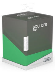 Ultimate Guard: Boulder 100+ - Synergy Black/Green Deck Boxes & Storage Ultimate Guard