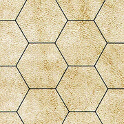 Chessex: Battlemat Megamat 1.5" Hex & Square Reversible 34.5" X 48" (CHX97257) Tabletop RPGs Chessex