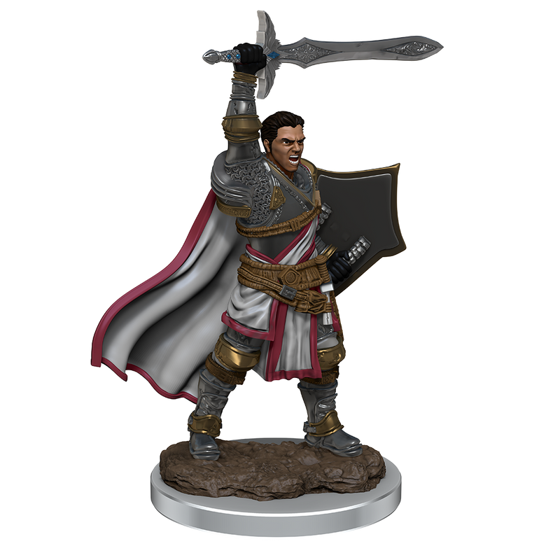 D&D Icons of the Realms: Premium Miniature - Human Paladin (Male) RPG Miniatures WizKids