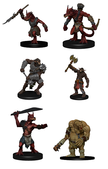 D&D Icons of the Realms: Monster Pack - Cave Defenders RPG Miniatures WizKids