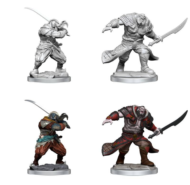 Magic The Gathering Miniatures: W4 Helmsmasher/Krumar RPG Miniatures WizKids   