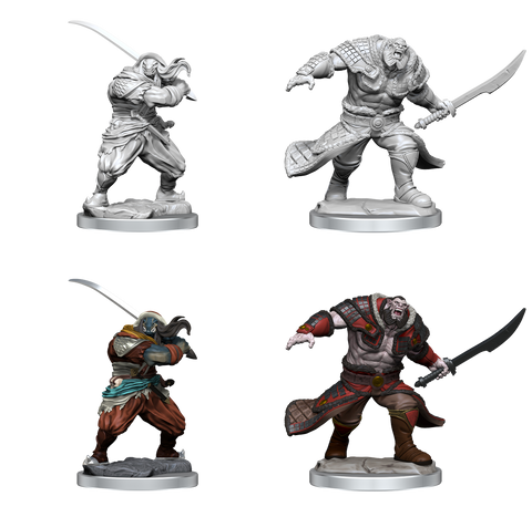 D&D Frameworks: W1 Male Human Monk, Table Top Miniatures