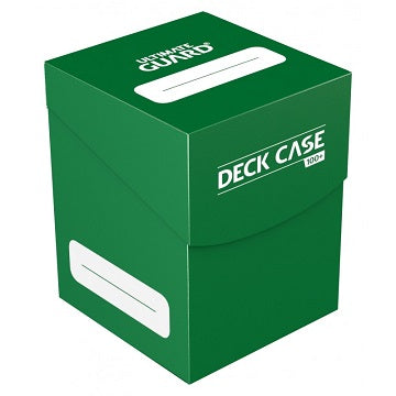 Ultimate Guard Deck Case 100+: Green Deck Boxes & Storage Ultimate Guard
