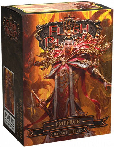 Dragon Shield: Matte Art Sleeves - "Emperor" Flesh and Blood 100Ct Card Sleeves Dragon Shield