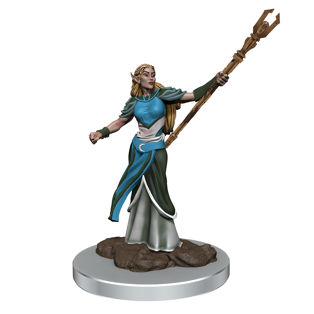 D&D Icons of the Realms: Premium Miniature - Elf Sorcerer (Female) RPG Miniatures WizKids