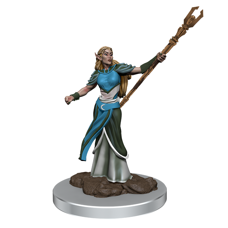 D&D Icons of the Realms: Premium Miniature - Elf Sorcerer (Female) RPG Miniatures WizKids