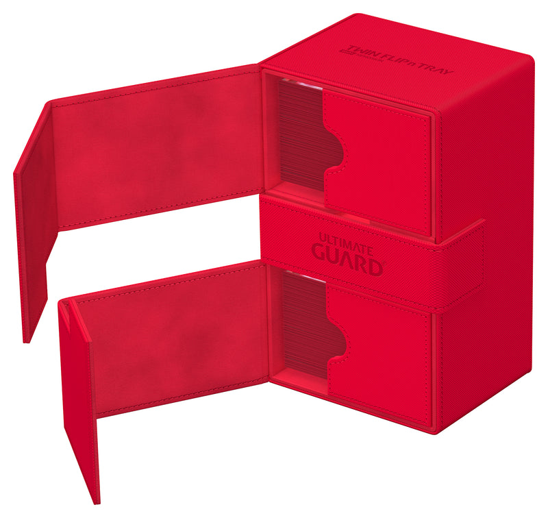Ultimate Guard Twin Flip 'n' Tray: Red (160+) Product Type Unknown Ultimate Guard