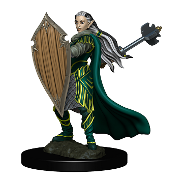 D&D Icons of the Realms: Premium Miniature - Elf Paladin (Female) RPG Miniatures WizKids
