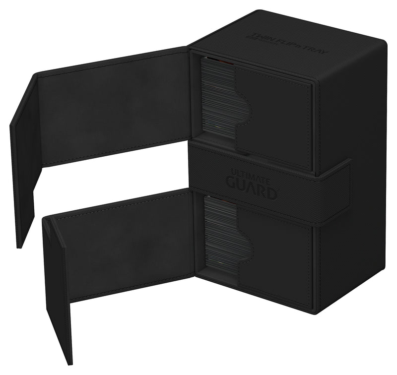 Ultimate Guard Twin Flip 'n' Tray: Black (160+) Product Type Unknown Ultimate Guard