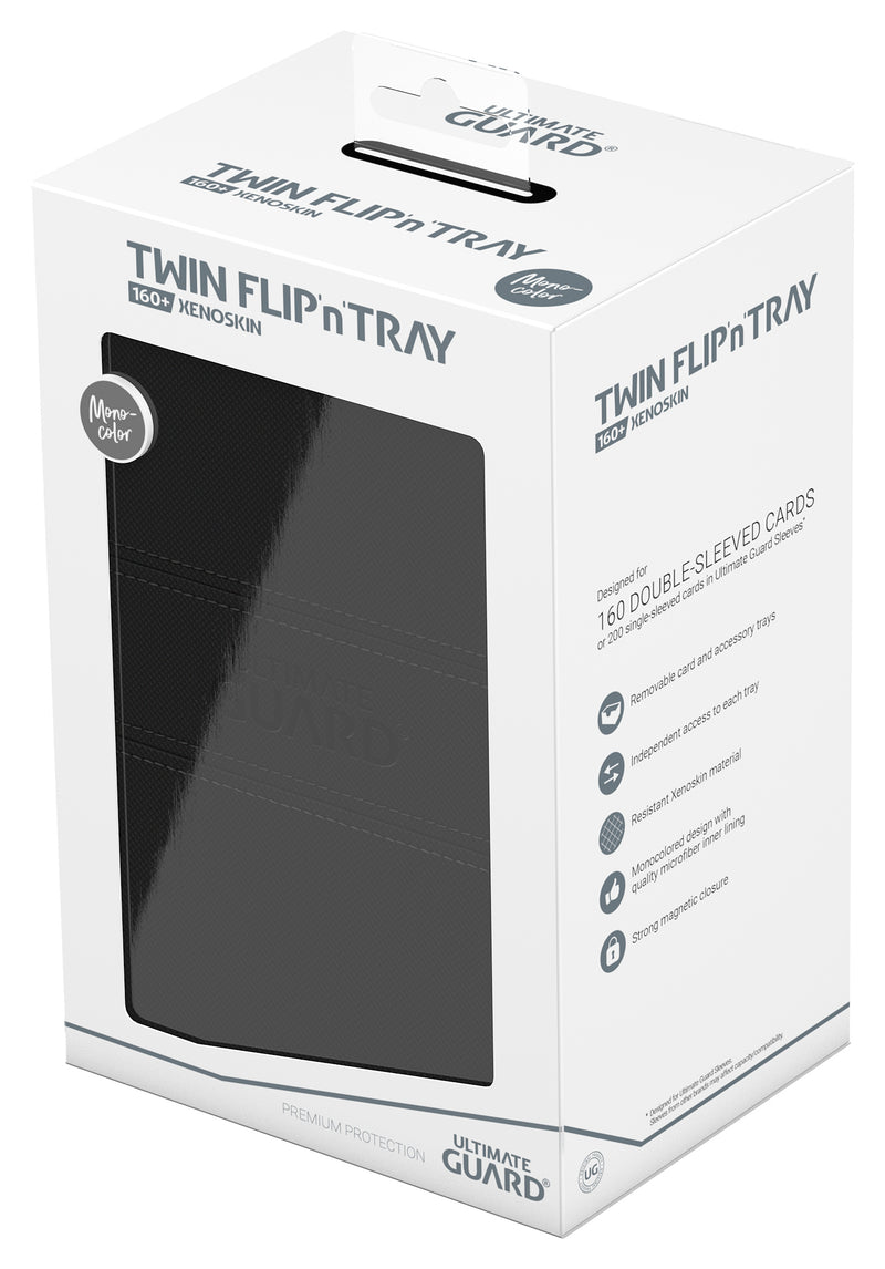 Ultimate Guard Twin Flip 'n' Tray: Black (160+) Product Type Unknown Ultimate Guard