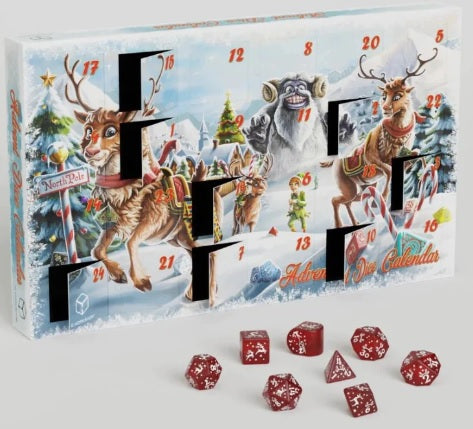 Q-Workshop Advent Dice Calendar 2022 Dice & Gaming Accessories Q Workshop