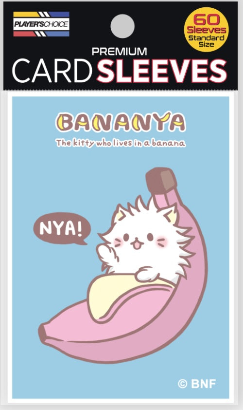 Player's Choice: 60Ct Standard Deck Protectors Long-Haired Bananya Card Sleeves Ultra Pro