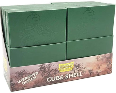 Dragon Shield: Cube Shell: Forest Green Deck Boxes & Storage Dragon Shield