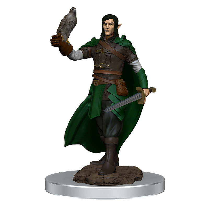 D&D Icons of the Realms: Premium Miniature - Elf Ranger (Male) RPG Miniatures WizKids