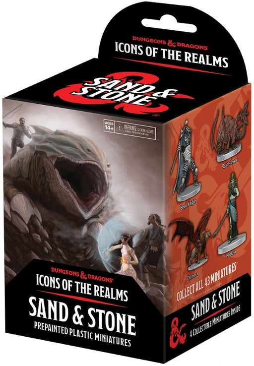 D&D Icons of the Realms: Sand & Stone Booster RPG Miniatures WizKids   