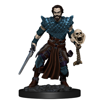 D&D Icons of the Realms: Premium Miniature - Human Warlock (Male) RPG Miniatures WizKids
