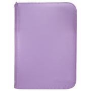 Ultra Pro: Pro Binder Vivid 4-Pocket Zippered Purple Binders & Pages Ultra Pro
